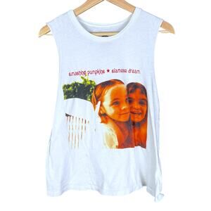 Smashing Pumpkins 2013 Siamese Dream Official Band Merch White Tank Top S